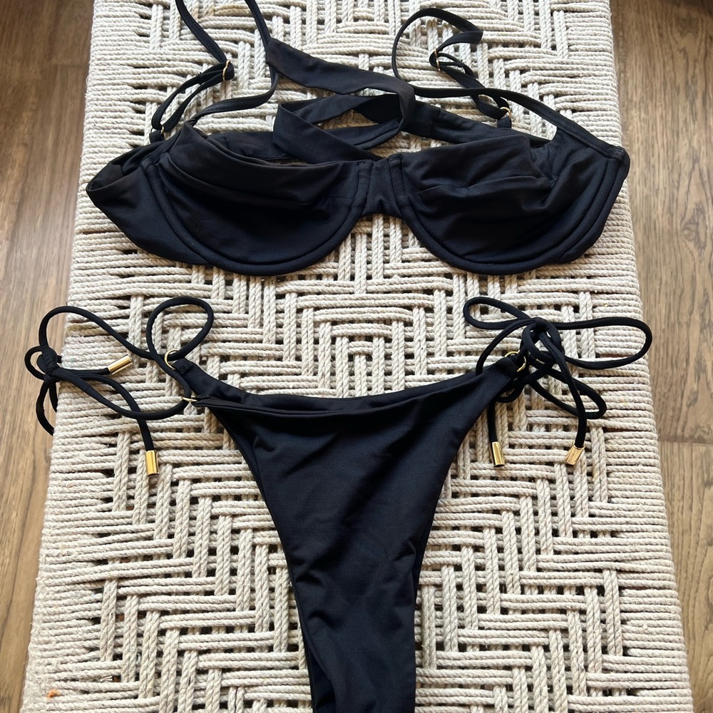 Monday Swimwear Black Bikini